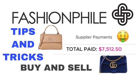 fashionphile sell to us.